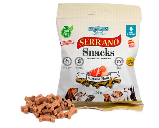 Serrano Snacks Para Perros Bolsa Jamon Serrano Mediterranean Natural 1 62e133750eae4 G