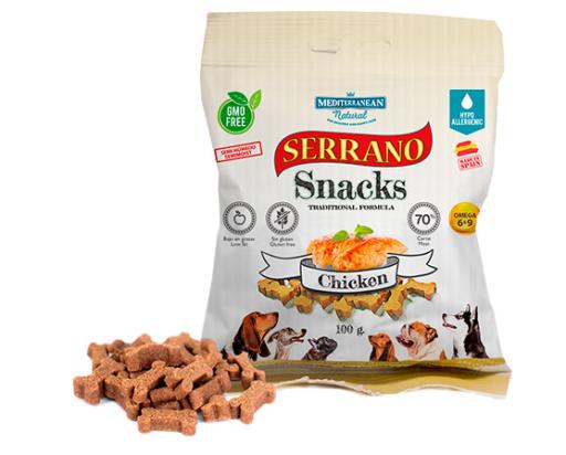 Serrano Snacks Para Perros Bolsa Pollo Mediterranean Natural 1 62e13533a4cef G